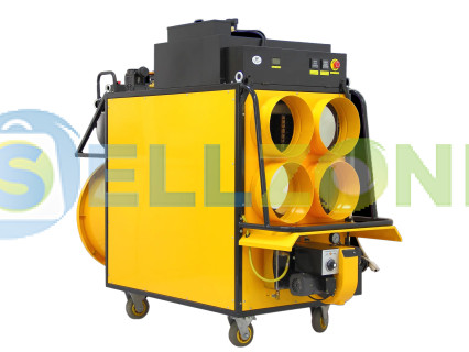 Θερμαντικό σώμα λέβητα για χρησιμοποιημένο λάδι για θέρμανση 120KW για χώρους έως 1200μ² - KVH6000